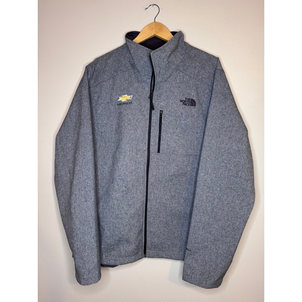 The North Face Chevrolet Soft Shell Jacket Mens XL‎ Gray